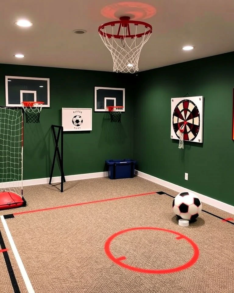 Mini Basement Sports Arena