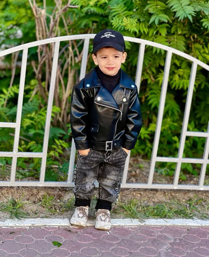 Mini Biker Leather Jacket