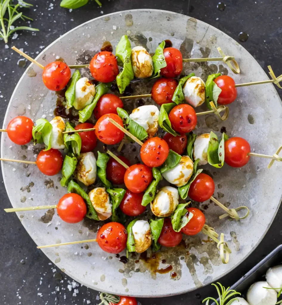 Mini Caprese Skewers