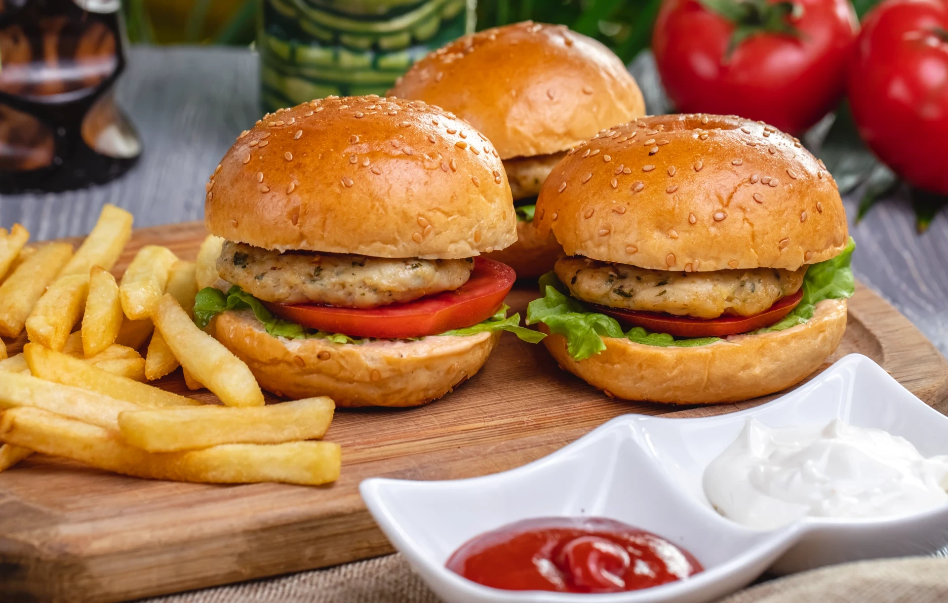 Mini Chicken Sliders