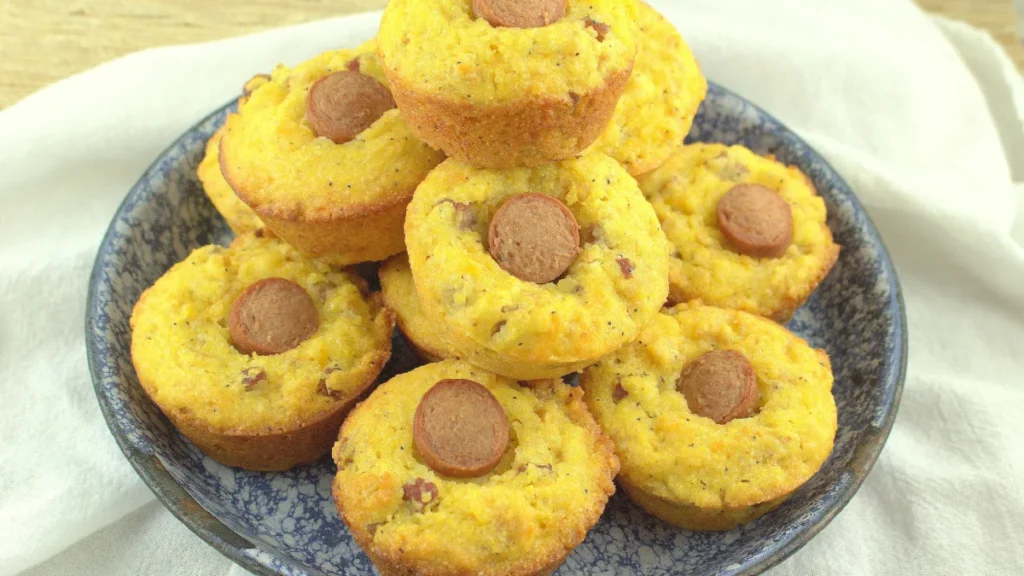 Mini Corn Dog Muffins
