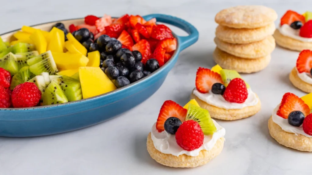 Mini Fruit Pizzas
