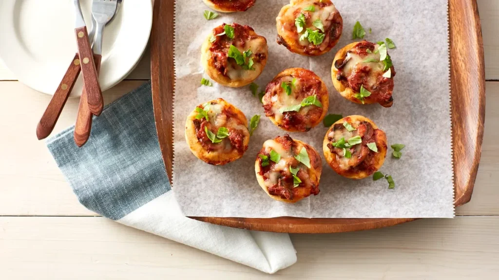 Mini Muffin Tin Pizzas