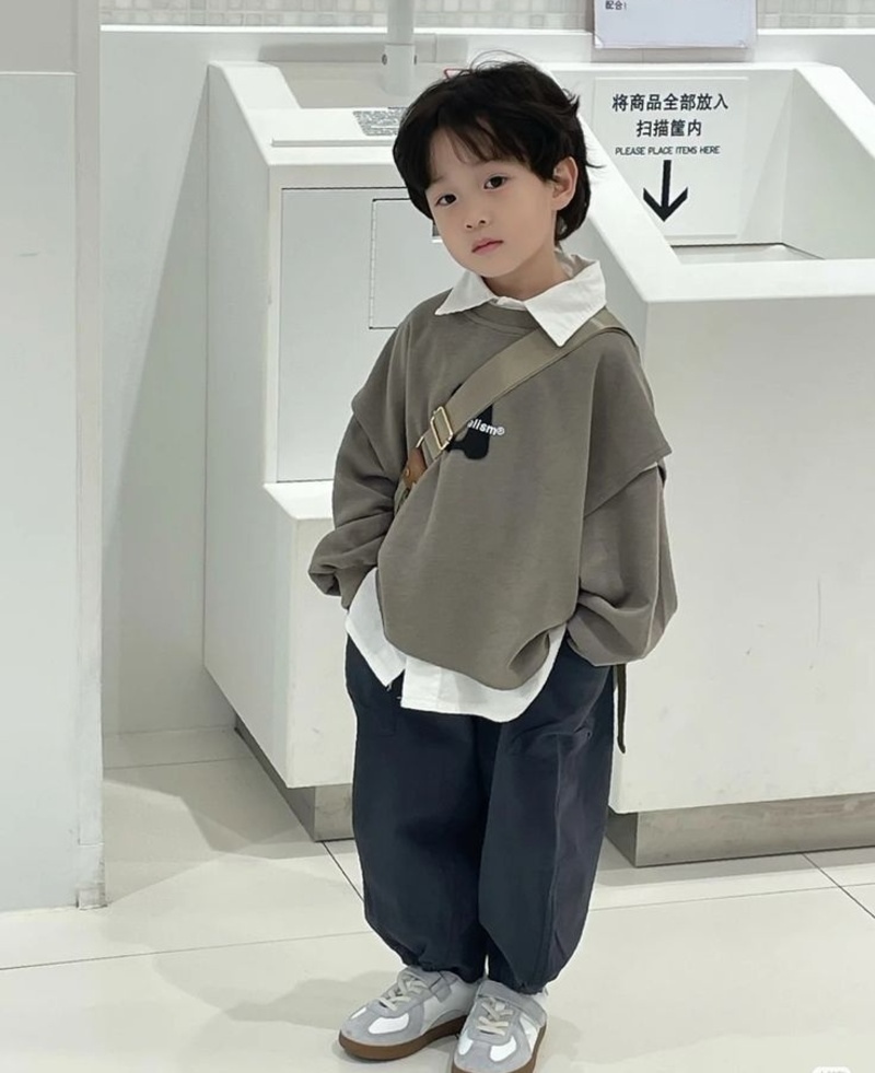 Minimalist Layered Kids Fashion