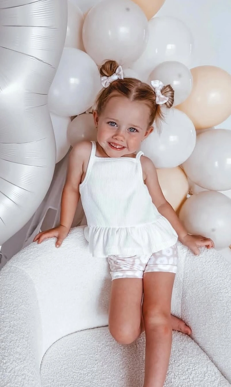 Minimalist Neutral Birthday Elegance
