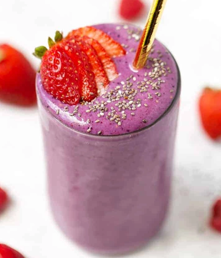 Mixed Berry Protein Shake