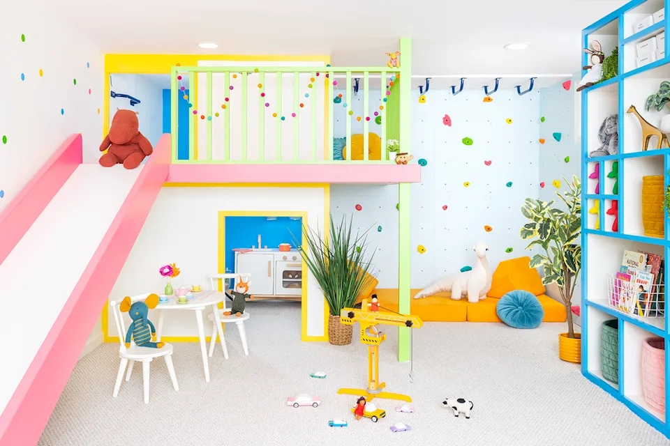Modern Multi-Level Play Space