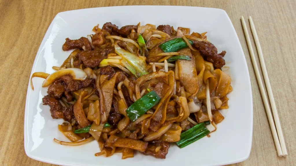 Mongolian Style Beef Noodles