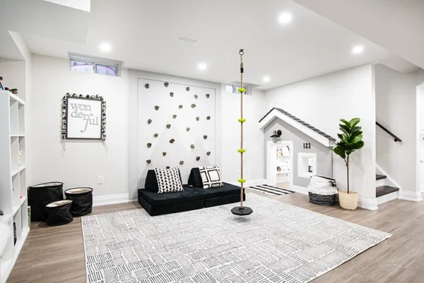 Monochrome Adventure Basement