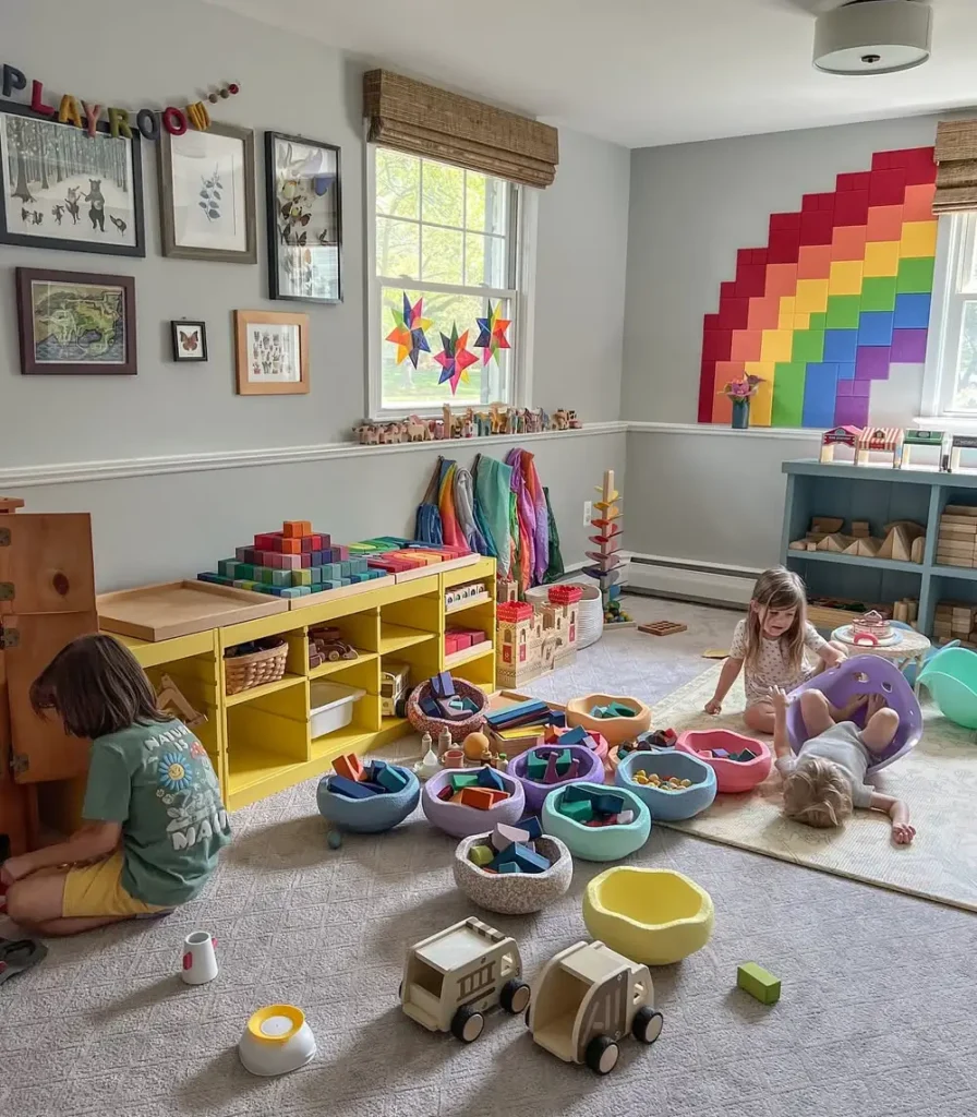 Montessori-Style Playroom