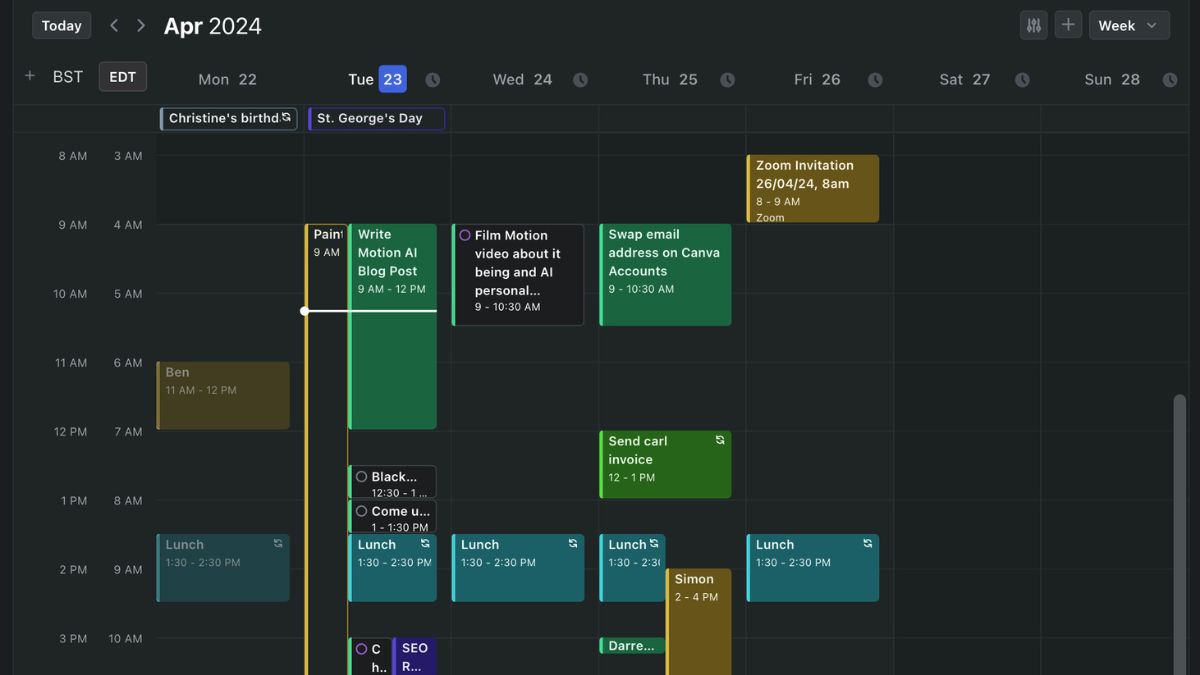 Motion – Your AI Calendar That Plans Your Day