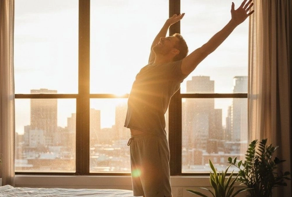 Movement After Waking Helps Your Muscles Use Energy