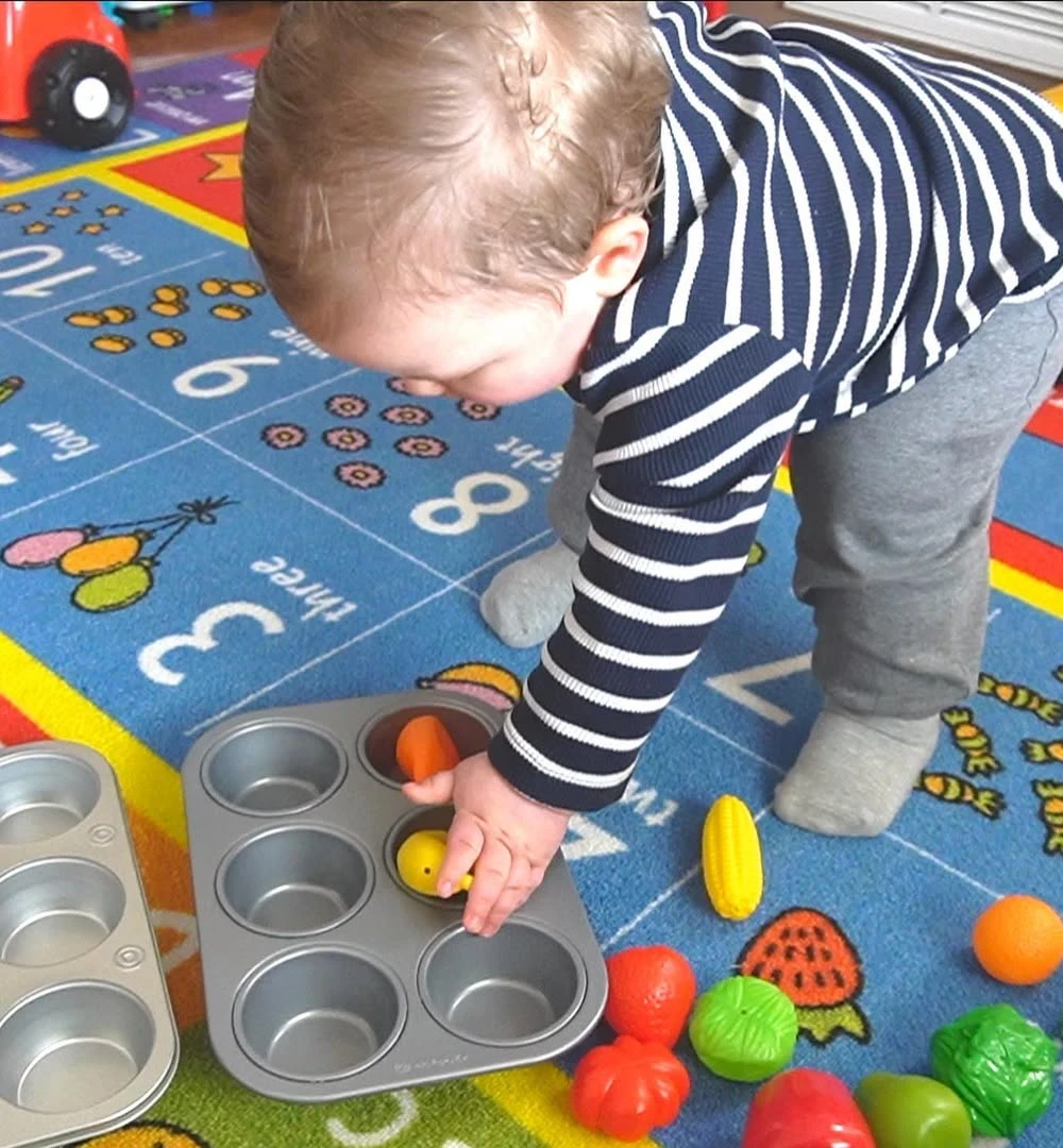 Muffin Tin Sorting Station
