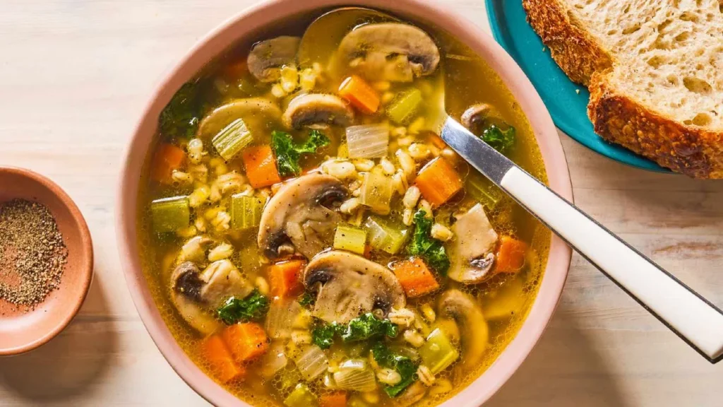 Mushroom Barley Bowl
