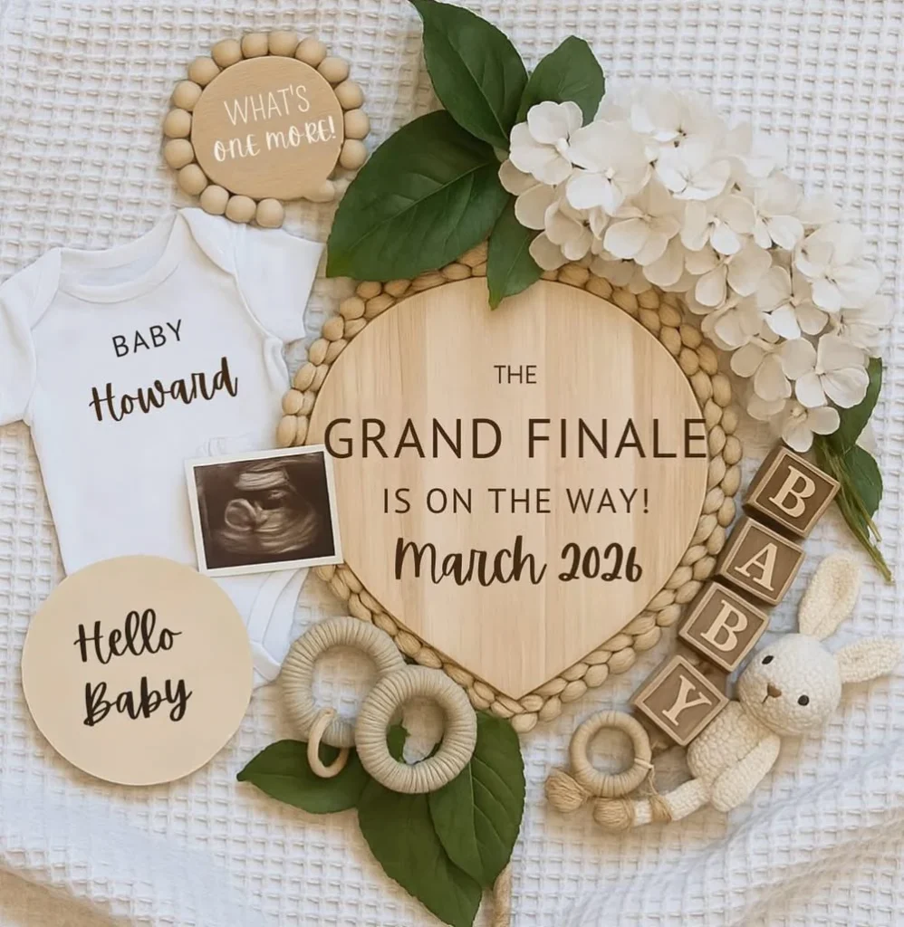 Neutral Baby Announcement Grand Finale