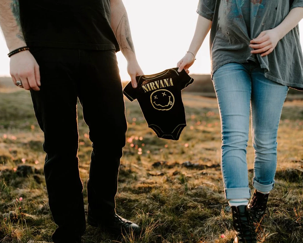 Nirvana Onesie Reveal