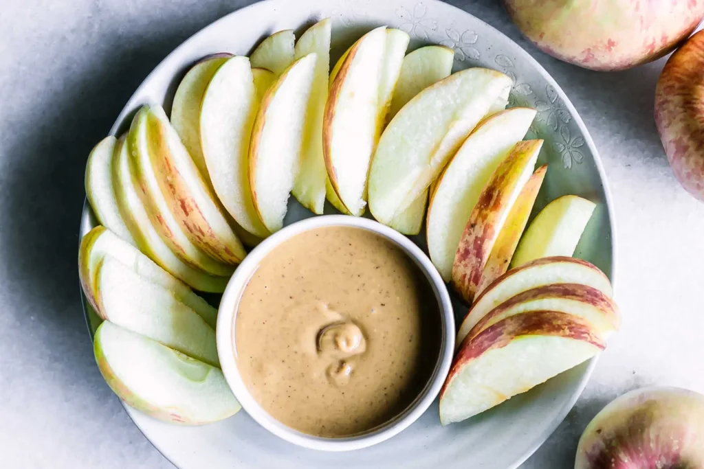 Nut Butter Apple Slices