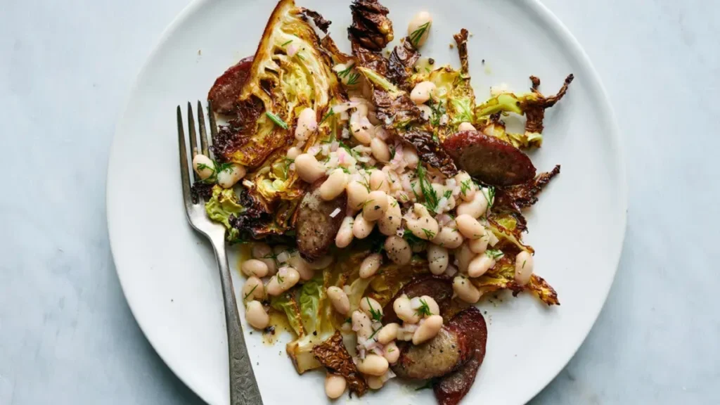 One Pan Kielbasa and Cabbage
