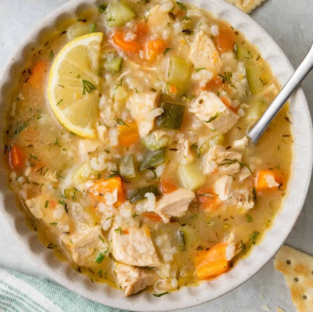 One Pot Chicken and Vegetable Soup