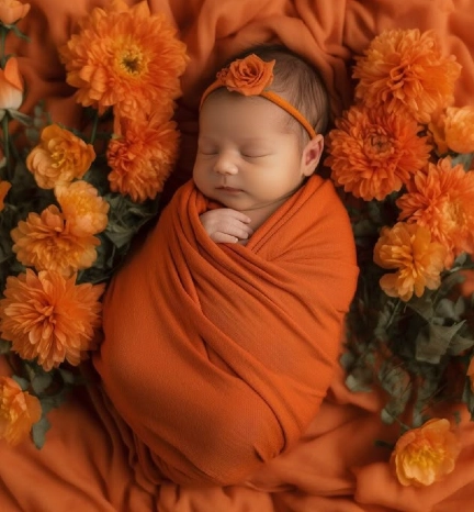 Orange Blossom Newborn Dream