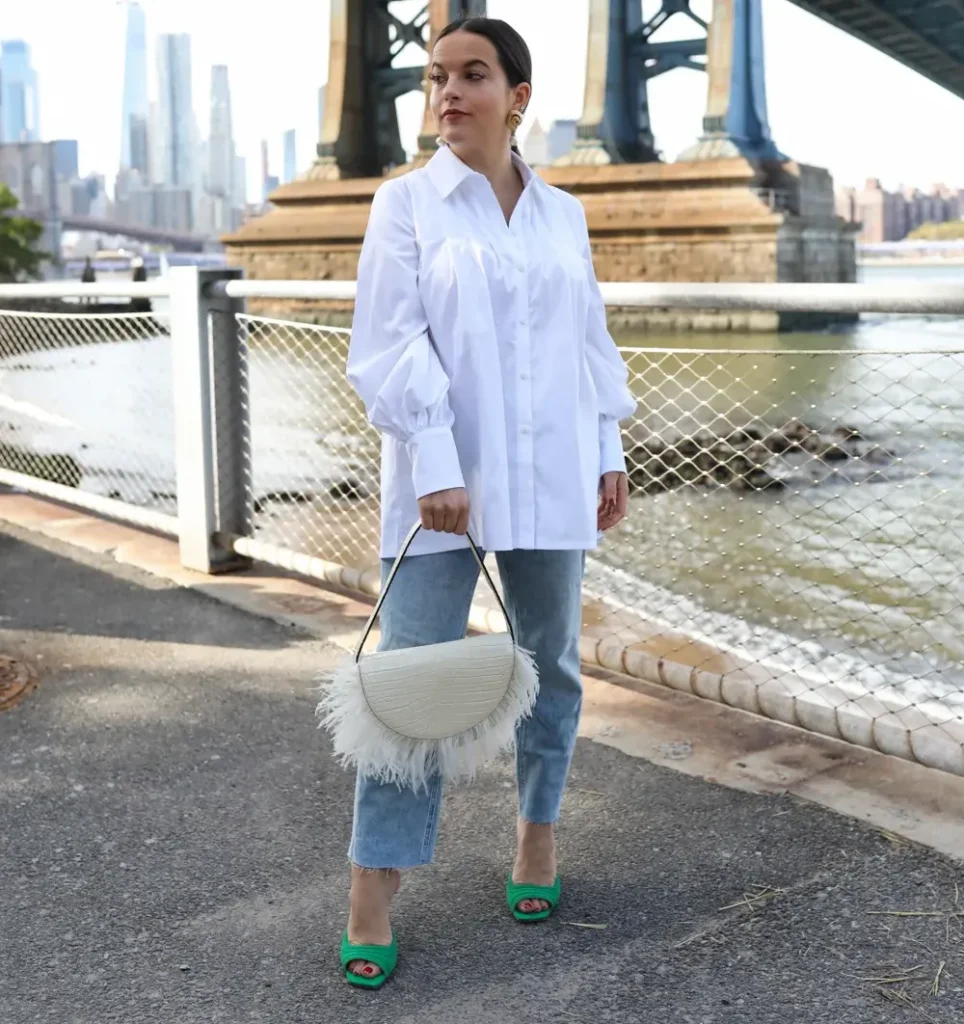 Oversized Button-Down Elegance