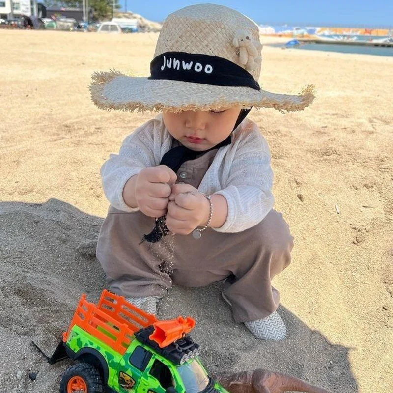 Oversized Sun Hat and Comfy Beach Coveralls