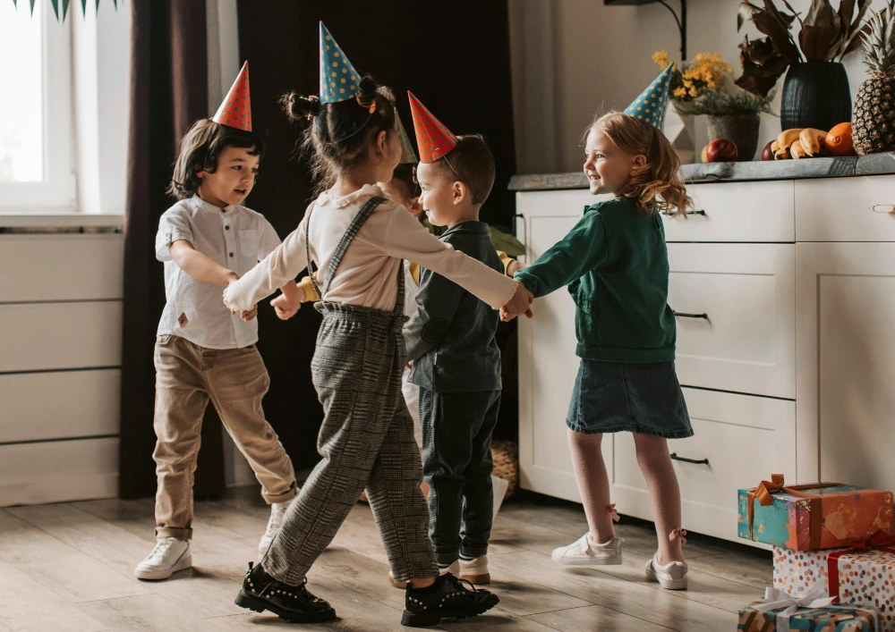 Party Hats and Playtime