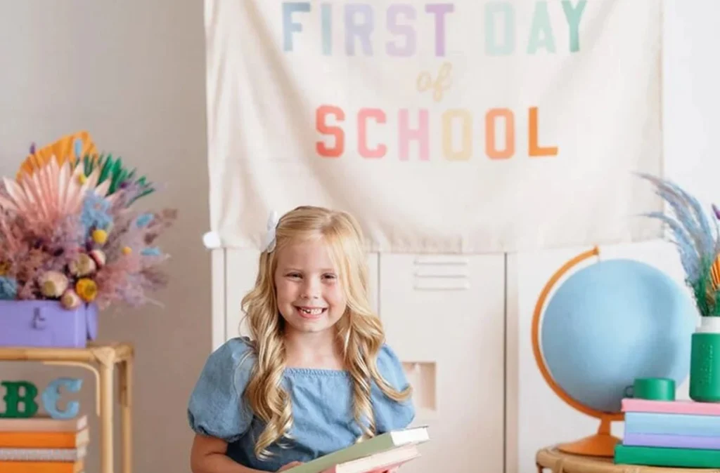 Pastel Rainbow Banner Backdrop