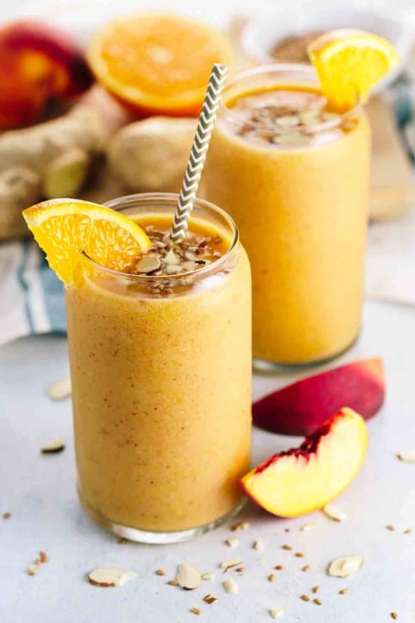 Peach Ginger Smoothie