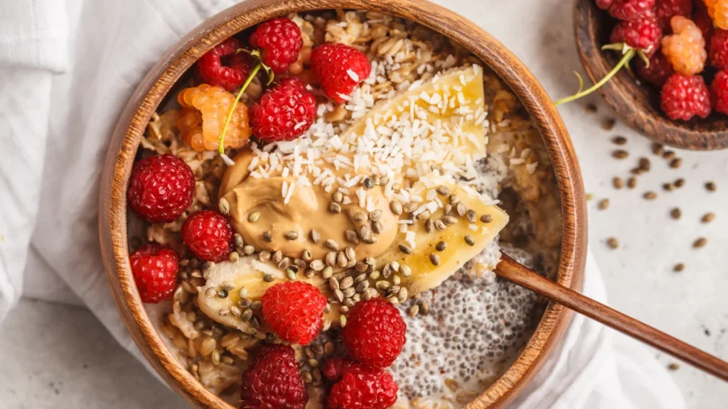 Peanut Butter Banana Chia Bowl