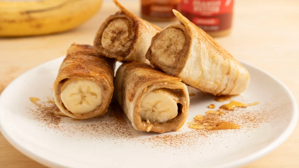 Peanut Butter Banana Roll Ups