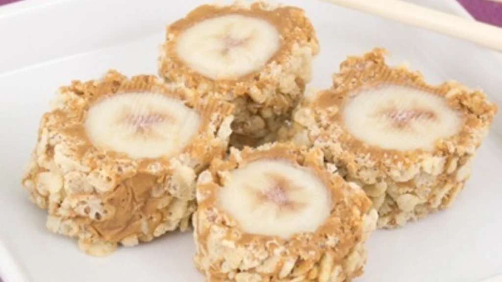 Peanut Butter Banana Sushi