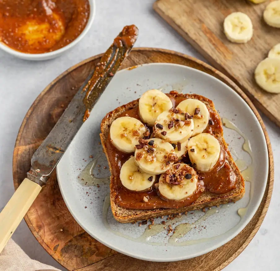 Peanut Butter Banana Toast