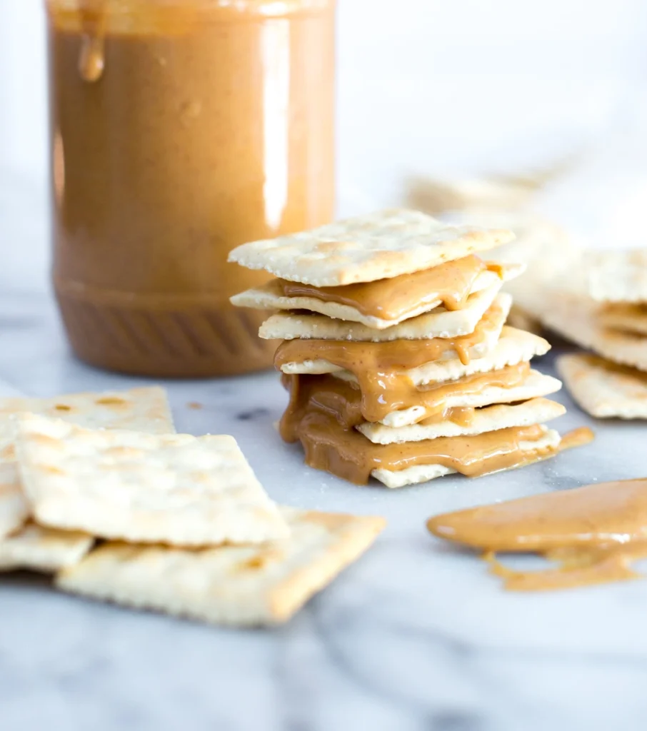 Peanut Butter Cracker Sandwiches
