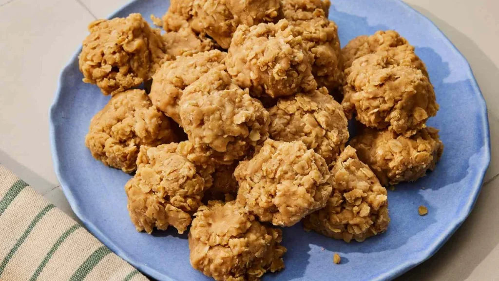 Peanut Butter No-Bake Cookies