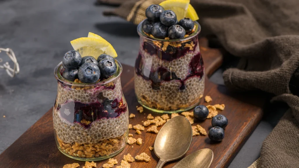 Pear Almond Chia Pudding