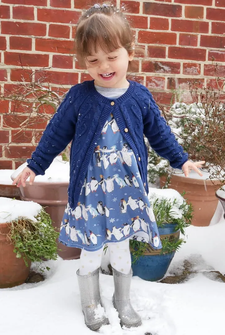 Penguin Paradise Winter Dress