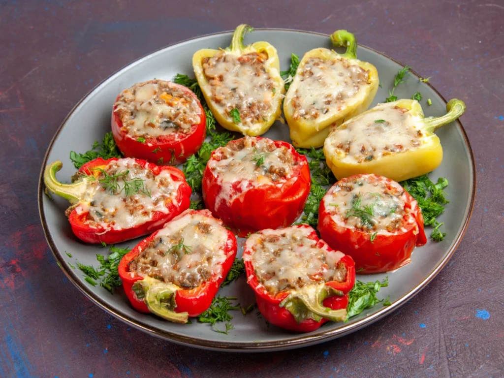 Philly Cheesesteak Stuffed Peppers
