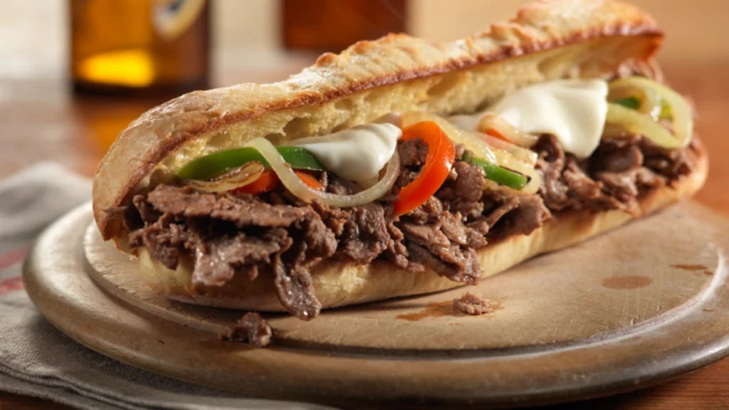 Philly Style Beef Sandwiches