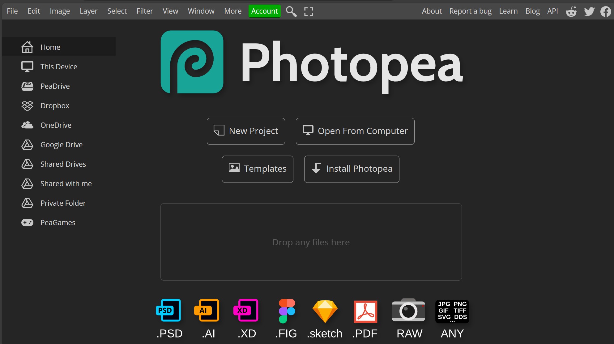 Photopea The Free Photoshop Clone