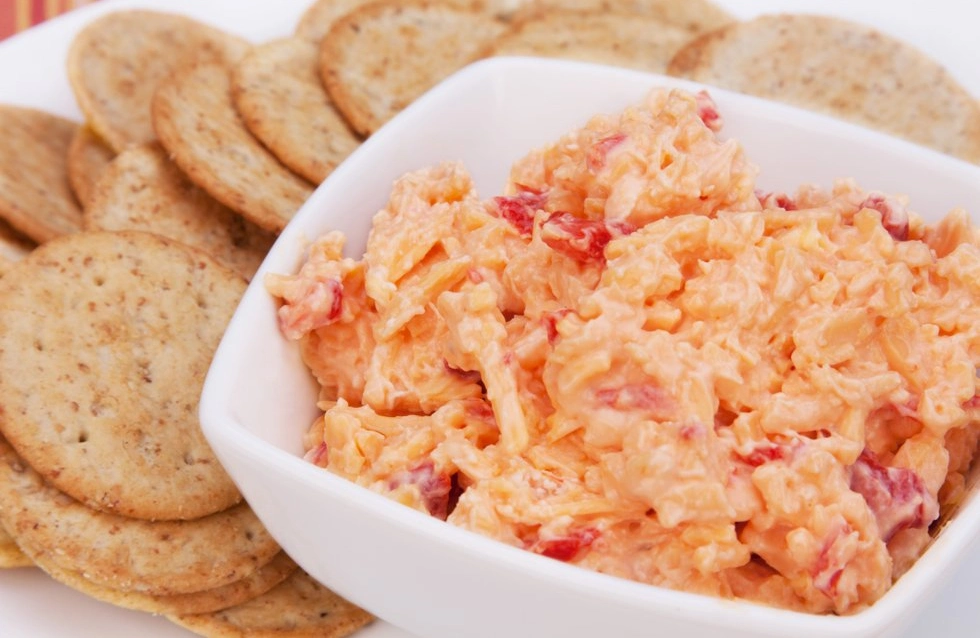 Pimento Cheese with Crackers