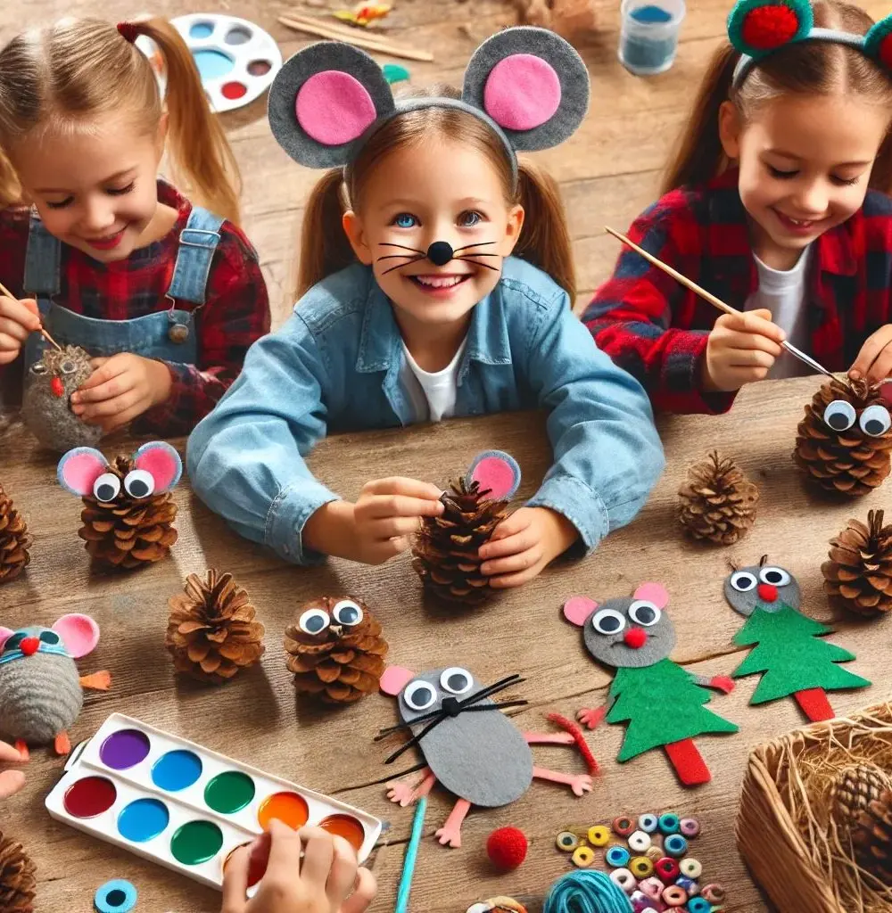 Pinecone Animal Craft