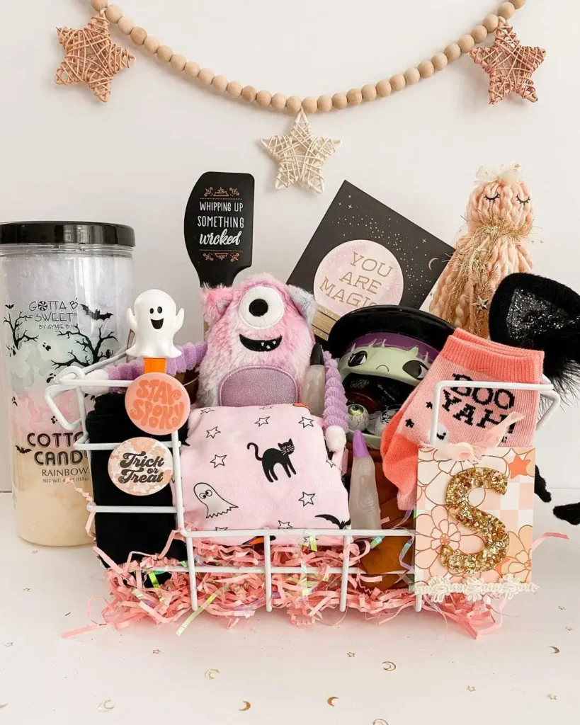 Pink Monster Bakery Basket