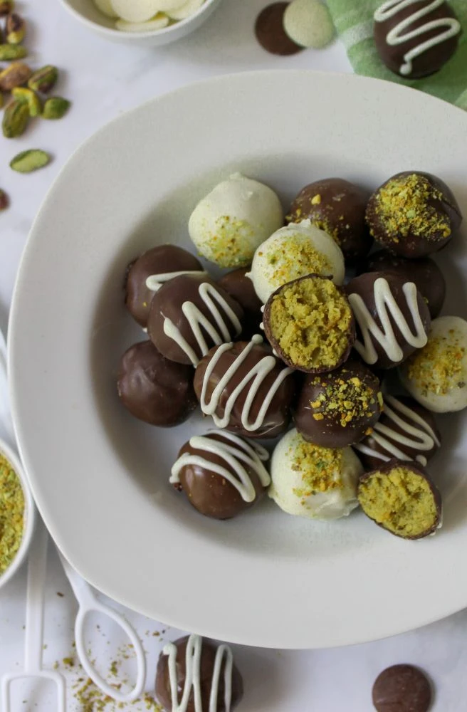 Pistachio Truffles