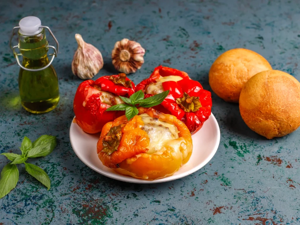 Pizza Stuffed Peppers