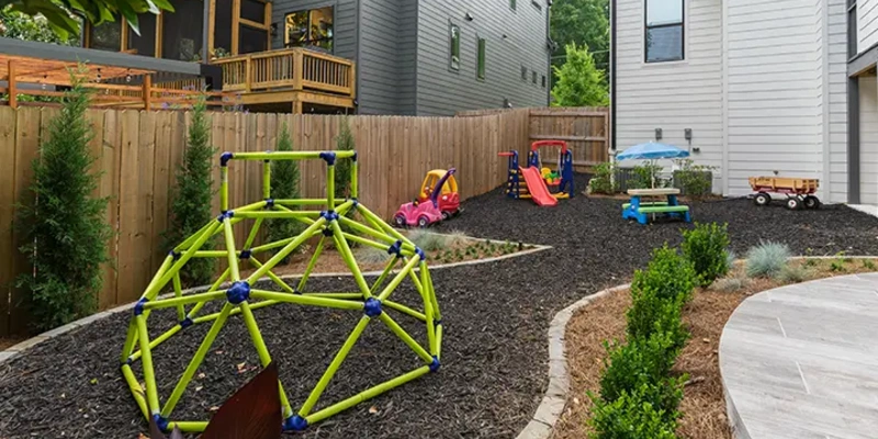 Rubber Mulch Safety Surface