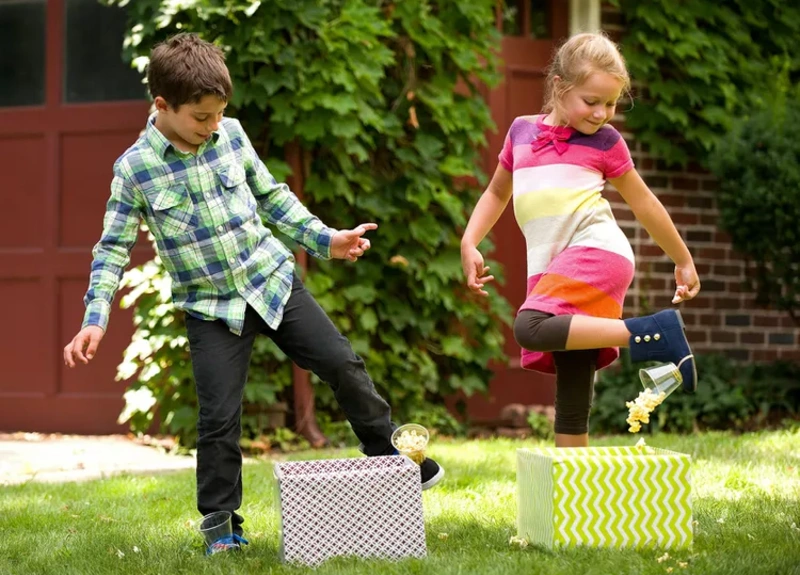 Popcorn Boot Toss Showdown
