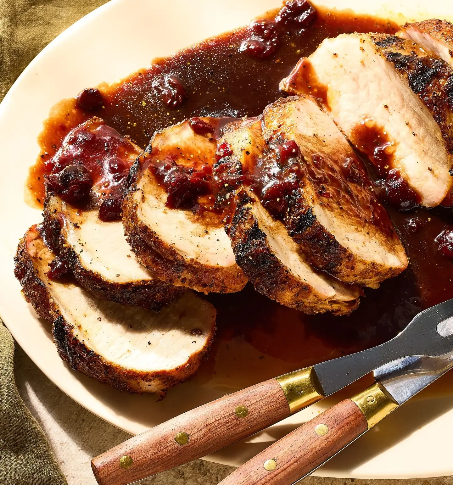 Pork Tenderloin with Roasted Fennel