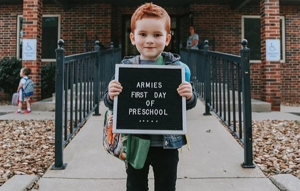 Preschool Walkway Letterboard