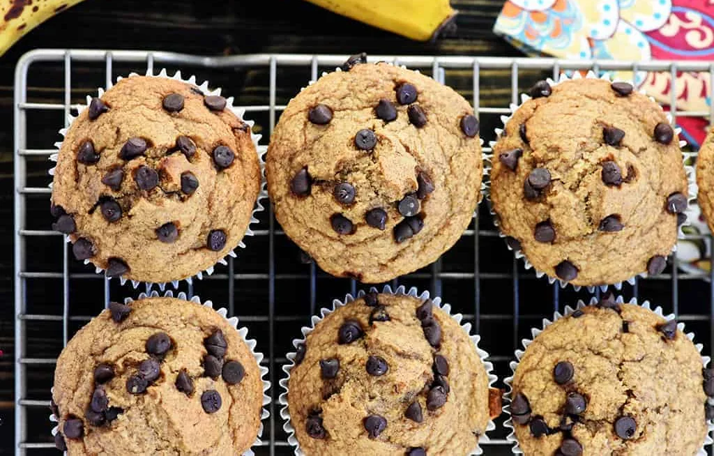 Protein-Packed Banana Blender Muffins